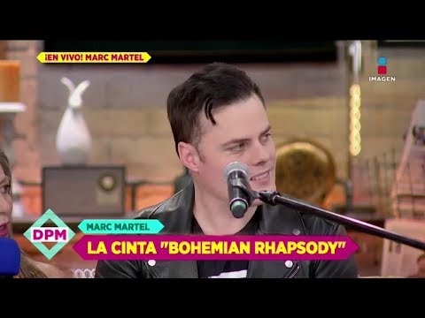 Marc Martel on TV in Mexico | Press For Queen Celebration Tour