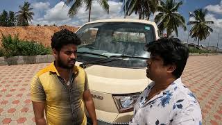 Ashok Leyland Bada Dost i5 XL 11 foot body Deck user  review and price details in kannada