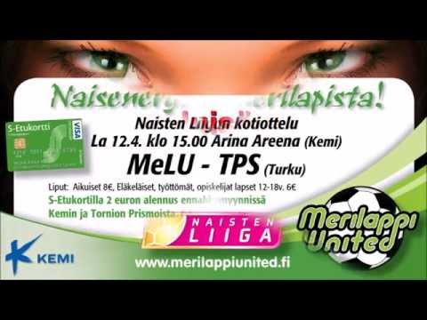 Naisten Liiga,  Merilappi United  - TPS 12.04.14 klo 15:00