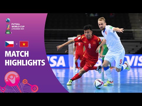 Czech Republic v Vietnam | FIFA Futsal World Cup 2021 | Match Highlights