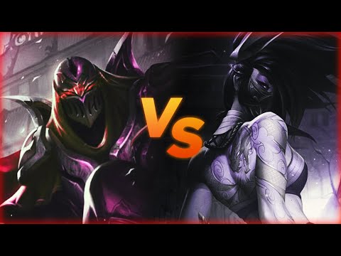 RANK 1 ZED VS MASTER AKALI