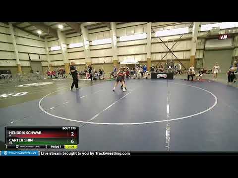 97 Lbs Cons. Round 4 - Hendrix Schwab, IA Vs Carter Shin, VA 1944