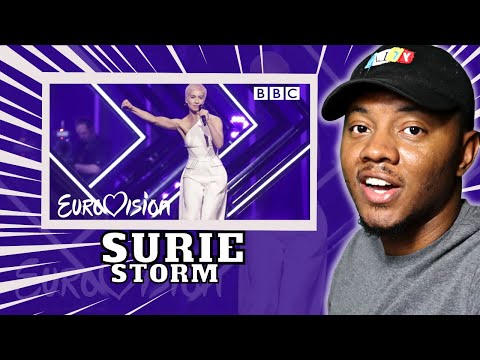 SuRie carries on after stage invasion - "Storm" Live | REACTION!