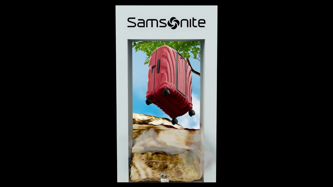 3D Shopalite Billboard: Unveiling Samsonite's Spectacular 3D  Billboard: Out-of-Home Advertising