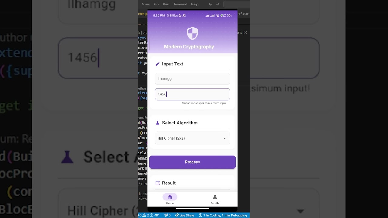 Cryptography Algorithms in Action | LockFlare App Demo