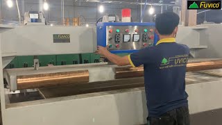 Máy Ghép Cao Tần Tải Nặng 40 kw | Gia nhiệt sấy khô keo chỉ 80 giây | FC-1040H