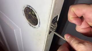 How To Fix or Replace a Broken Door Knob EASY DIY