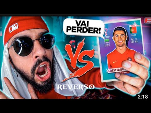 Reverso: Cristiano Ronaldo (Figurinhas da Copa) vs, Mussoumano - batalha de Rap