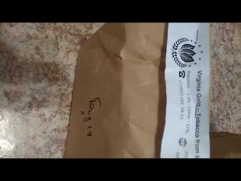 Распаковка посылки с табаком из Табак-СПБ