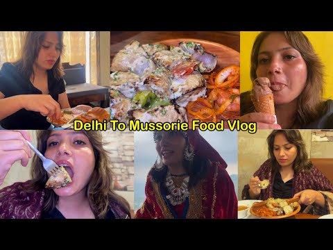 What I Eat in A Day | Mussorie Jane Se Pehle He Kimchi Ramen Banake khaye | Delhi To Uttrakhand Vlog