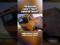 The reason I don’t trust cabover trucks as a truck driver. #trucking #trucker #funny #semi #rookie