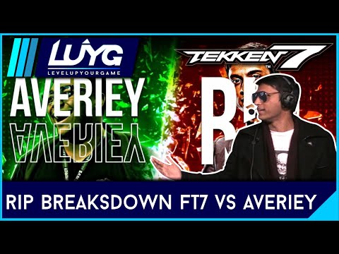 【Tekken 7 Season 4】Rip Breaksdown FT7 Set vs Averiey 【T7OnlineChallenge】