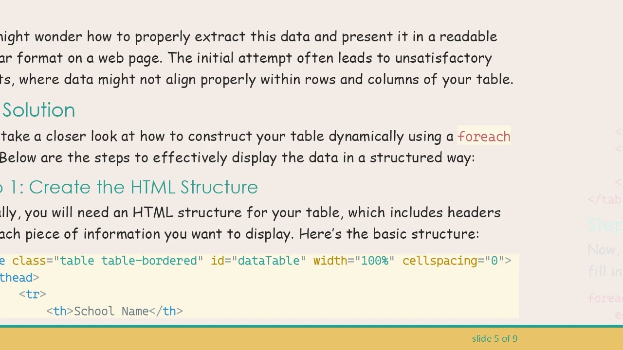 Displaying a Multidimensional Associative Array as a Table in PHP