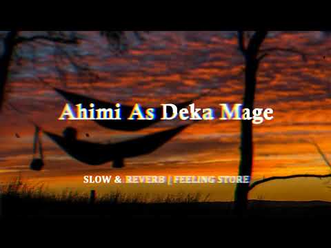 Ahimi As Deka Mage (SLOWED+REVERB)♥️🎵💫