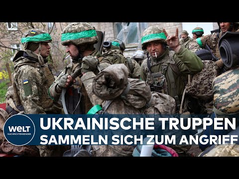 UKRAINE-KRIEG: Blutiges Ringen um Bachmut - Ukraine sammelt Truppen für Offensive