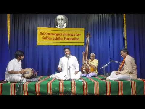 Vidwan K.Bharat Sundar at Sri Semmangudi Srinivasa Iyer Golden Jubilee Foundation