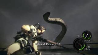 RESIDENT EVIL5 Boss 5 fight