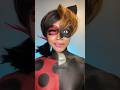 Lady Bug Vs Cat Noir Makeupinspired Ladybug Catnoir Miraculous Sfxmua Shorts Pachie2323