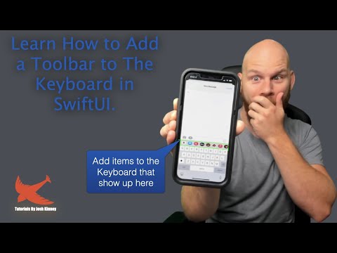 How to Add a Toolbar to The Keyboard in SwiftUI. (NEW FEATURE 2021)