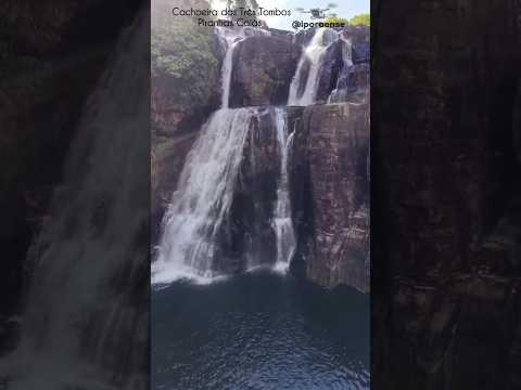 PIRANHAS GOIÁS, PROJETO VISÃO AÉREA - CACHOEIRA DOS TRÊS  TOMBOS.