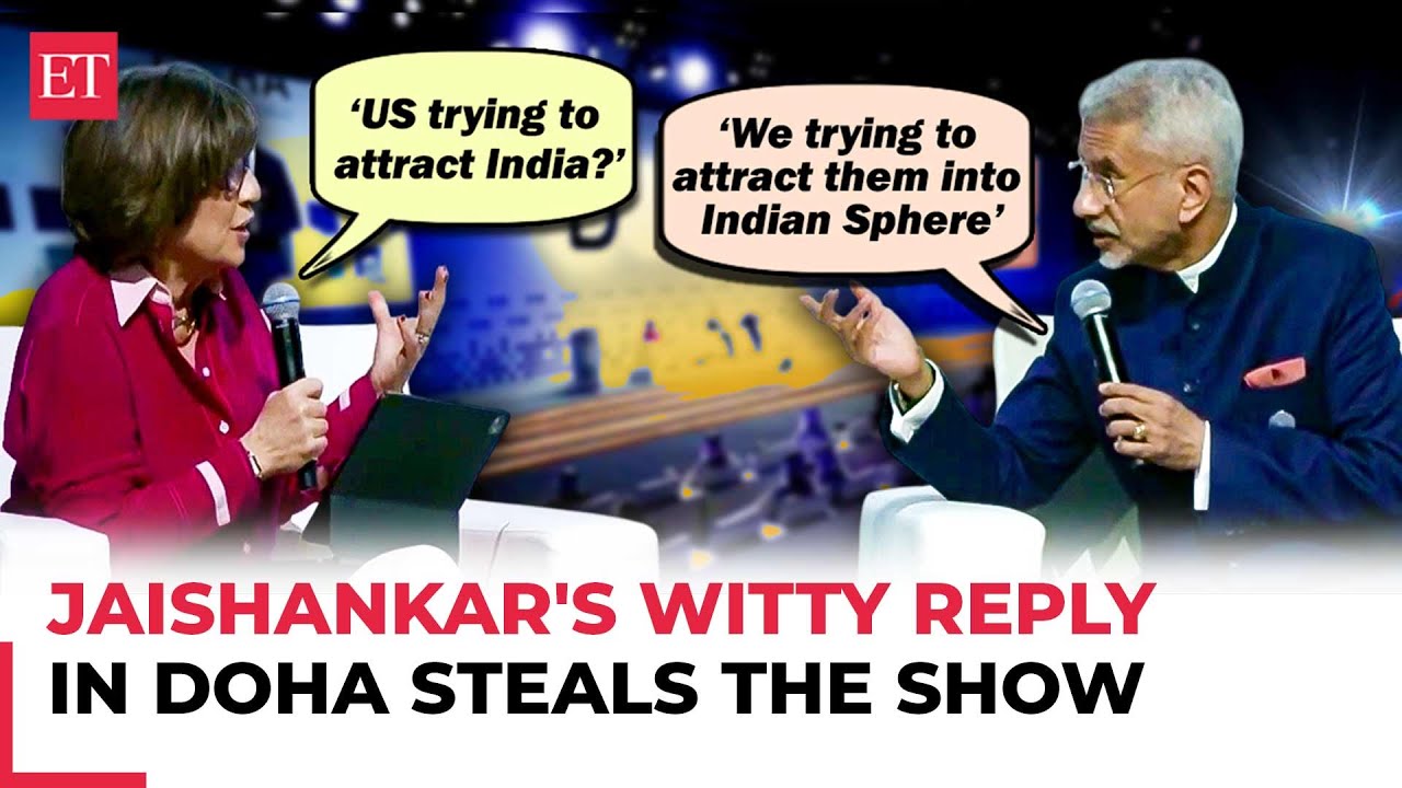'Trying to attract them into Indian sphere…': EAM Jaishankar's witty reply on US in Doha steals show