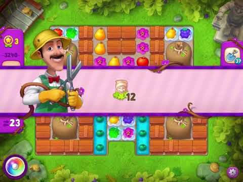Gardenscapes Level 3240 With No Boosters - Super Hard Level