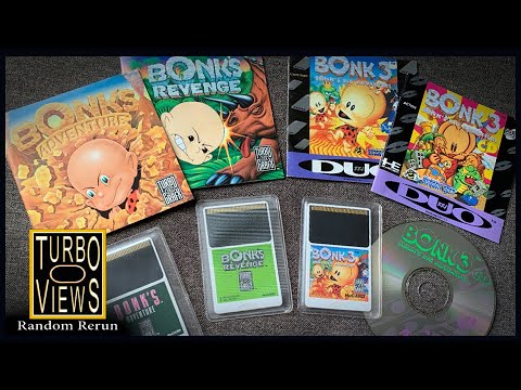 Random Rerun 8: BONK'S ADVENTURE, REVENGE, and 3 (w/ new extras - TurboGrafx / TV Ep 23/28/29)