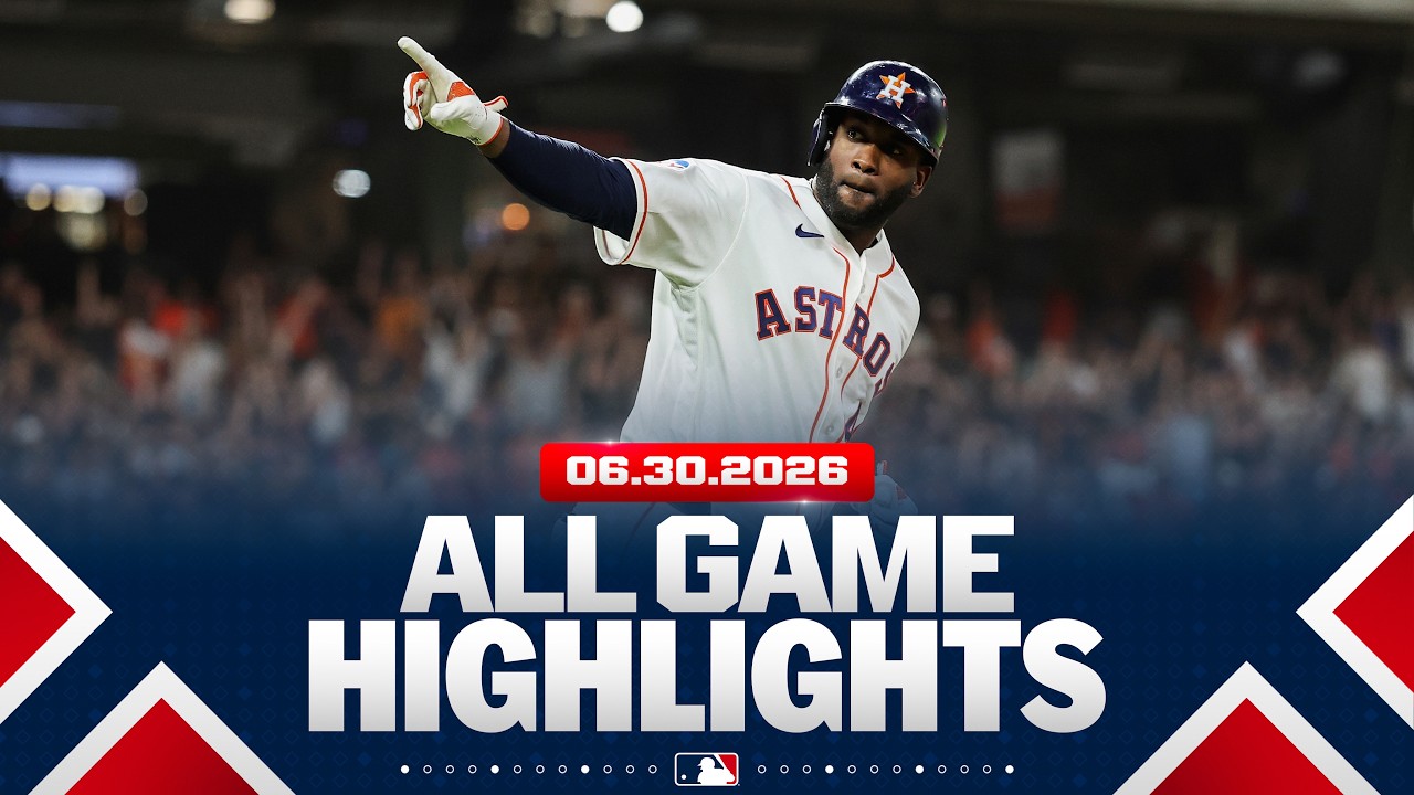 Highlights from ALL GAMES on 6/30 (Alvarez's grand slam, FOUR guys have multi-homer games and MORE!)