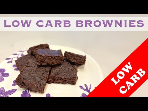Low Carb Chocolate Brownies | Keto Diet Friendly