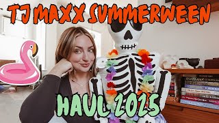 TJ Maxx Halloween Haul 2025! EEK! 💀🐚 Summerween!
