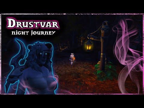 Night journey throughout Drustvar #3 | Music & Ambience l World of Warcraft Battle for Azeroth