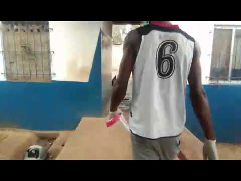 HIV facility abandoned and destroyed by bandits in Tombo village in Western Sierra Leone