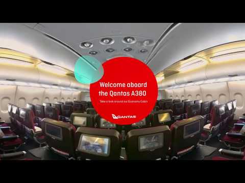 360 - Qantas A380 Economy Cabin