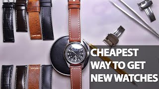 Installing New Straps To Make Your Watch Collection Fun And New Again CHEAP!