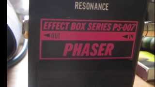 Video thumbnail for Phaser Guyatone  PS-007 by Mario Paredes