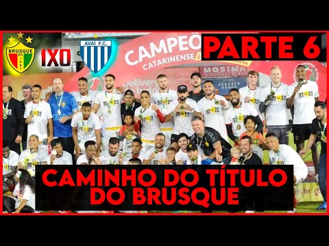 Brusque 1x0 Avaí - Brusque Rumo ao título do catarinense.