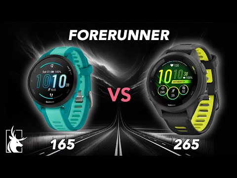 GARMIN Forerunner 165 vs 265 | Exactly what is the difference in 3 minutes!