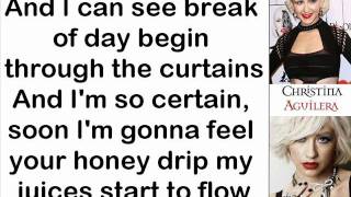 Christina Aguilera - Sex For Breakfast (Lyrics On Screen)