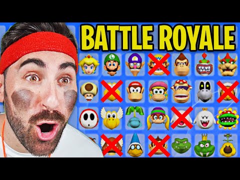 So I made Mario Baseball a Battle Royale...
