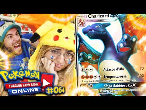 HO FATTO PIANGERE LA MIA RAGAZZA! *TROVO CHARIZARD ULTRA SHINY!!!* - Pokémon GCC Online #64
