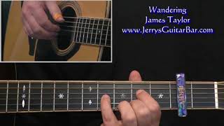 Wandering James Taylor Intro Lesson