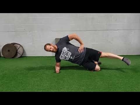 Kneeling Side Plank with Leg Lift | myworkouts.io