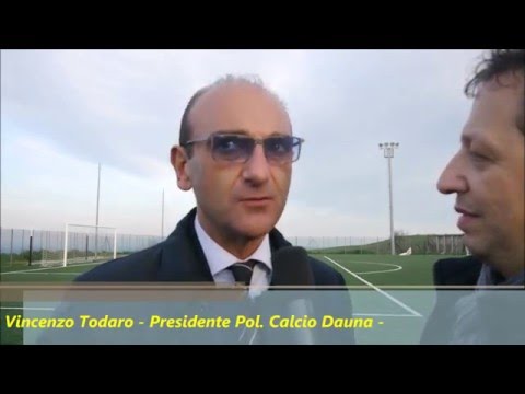 Pol.  Calcio Dauna - Venafro 3 - 0   - Le interviste -