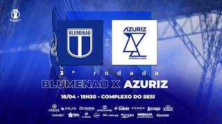 Blumenau x Azuriz  - 3ª Rodada Brasileirão Serie D -  Radio Azuriz