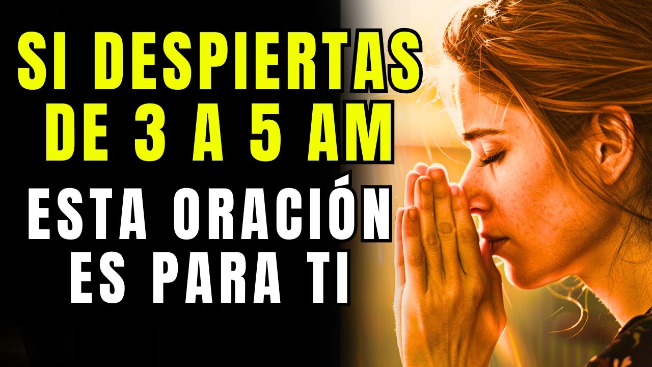 Esta Oración Poderosa te Dará Protección Divina al Despertar En La Madrugada