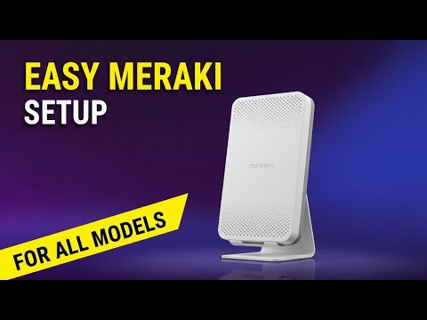 How to Configure Cisco Meraki Access Points | MR36, MR46, MR57 Setup Guide