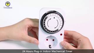[Timer Manufacturer] How to Use the 24 Hours Plug-in Mechanical Timer
