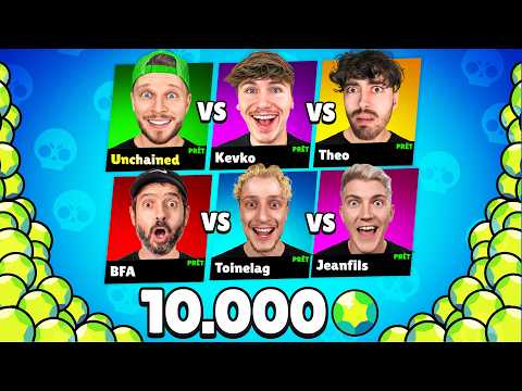 Tournoi des YOUTUBEUR sur Brawl Stars !