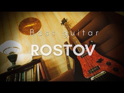 Rostov Rare Vintage Bass Guitar Soviet USSR Russia Kavkaz image 11