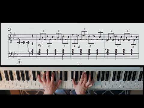 Milan Dvorak jazz piano etudes no.1